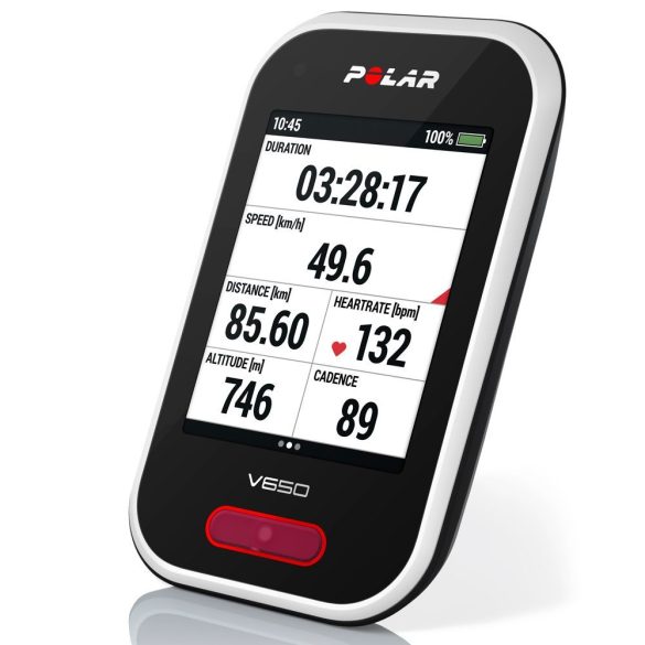 Polar V650 HR GPS kerékpáros óra